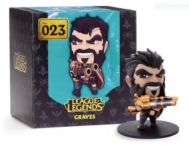 Figurine Graves League of Legends (Série 1) - Image 1