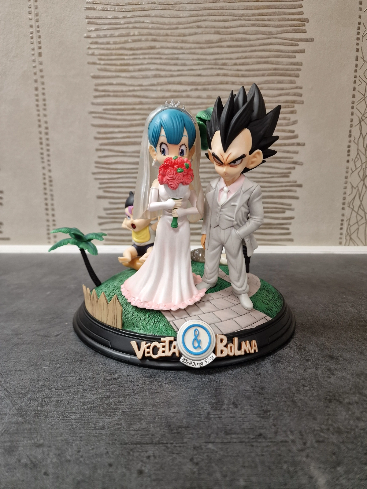 Figurine Vegeta et Bulma Wedding Day Dragon Ball – Edition Collector - Image 1