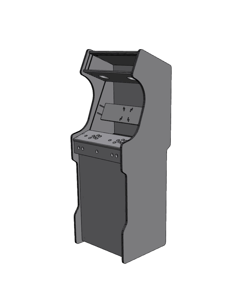 Kit Bois Borne d’Arcade – Structure Complète à Monter - Image 1