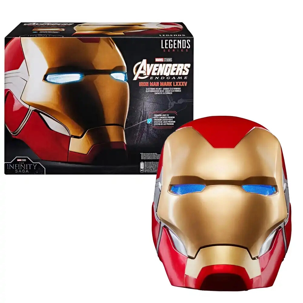 Casque Iron Man Mark 85 Électronique – Marvel Legends Hasbro (Replica Premium)