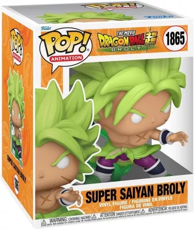 Funko POP Super Saiyan Broly #1865 – Dragon Ball Super - Image 1