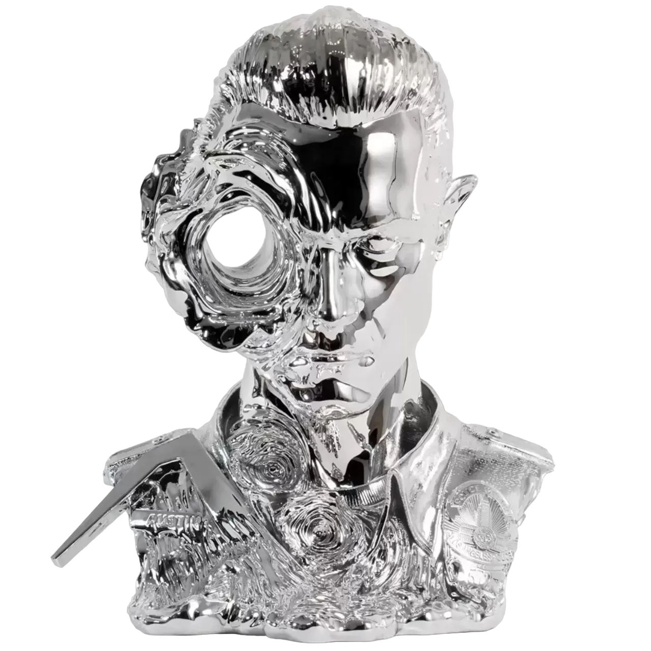 PureArts T-1000 Art Mask 1/1 – Terminator 2 – Édition Limitée Chrome Edition - Image 1