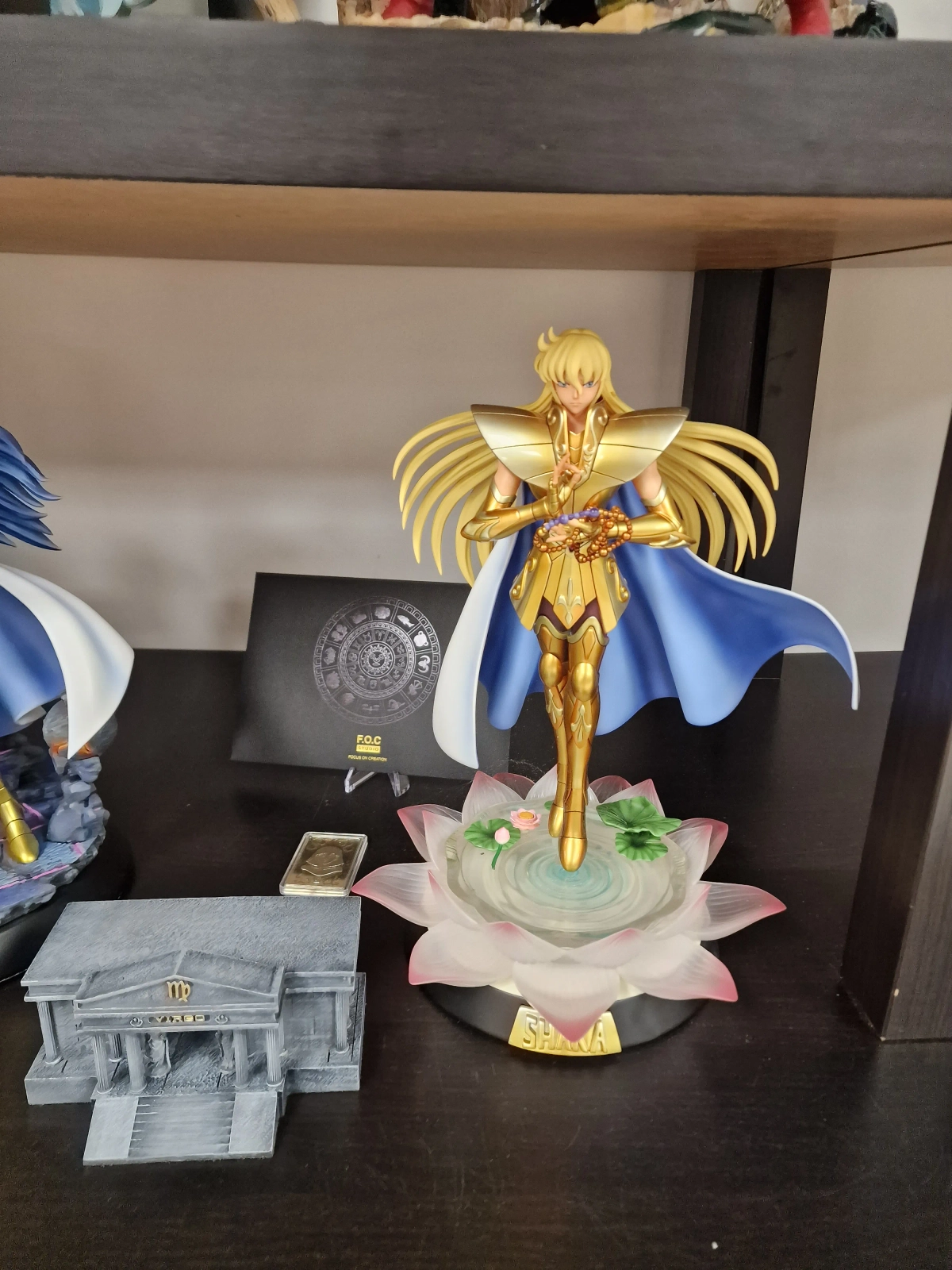 FOC Studio Shaka de la Vierge EX – Saint Seiya – Statue Résine 1/6 – Édition Limitée Numérotée - Image 1