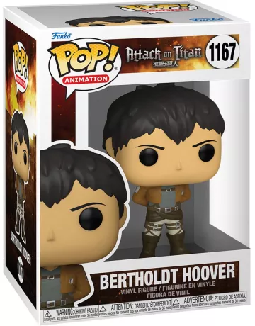 Funko POP Bertholdt Hoover 1167 - Image 1