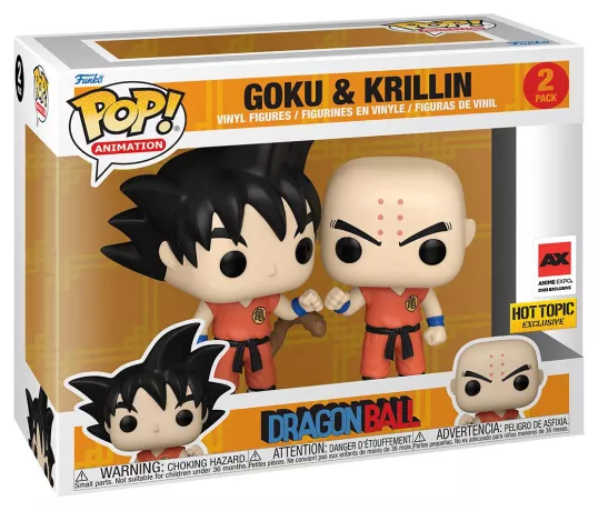 Funko POP Goku and Krillin Pack 73809 - Image 1