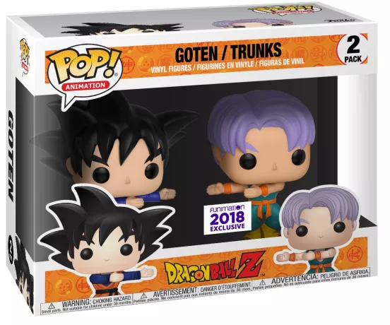Funko POP Goten and Trunks Pack 26670 - Image 1