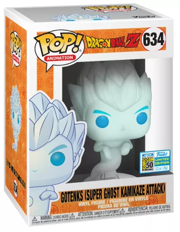 Funko POP Gotenks Super Ghost Kamikaze Attack 934 - Image 1