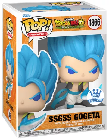 Funko POP SSGSS Gogeta 1866 - Image 1
