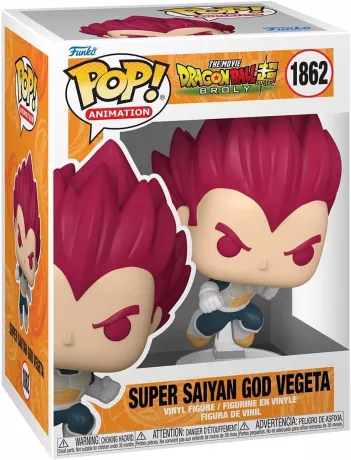 Funko POP Super Saiyan GOD Vegeta 1862 - Image 1