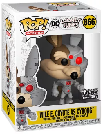 Funko POP Wile E. Coyote as Cyborg 866 - Image 1